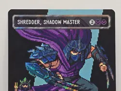 Shredder Shadow Master Borderless Surge Foil Commander Teenage Mutant Turtles - Image 2