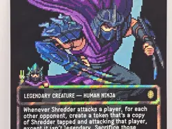 Shredder Shadow Master Borderless Surge Foil Commander Teenage Mutant Turtles - Image 3