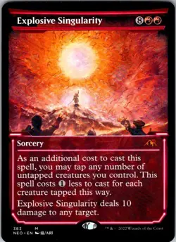 Magic | NEO | Explosive Singularity (Showcase) | 383 | NM - Image 1
