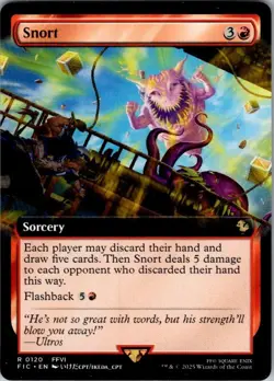 Magic | FIC | Snort (Extended Art) | 120 | NM - Image 1