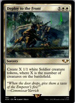 Magic | 40K | Deploy to the Front | 184 | NM - Image 1