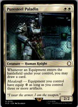 Magic | PIP | Puresteel Paladin | 170 | NM - Image 1