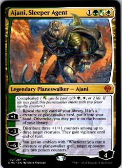 Magic | DMU | Ajani, Sleeper Agent | 192 | NM - Image 1