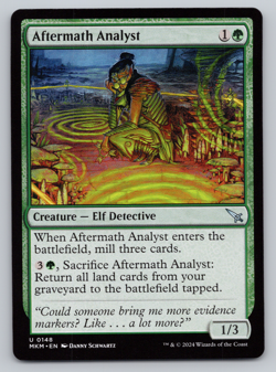 Aftermath Analyst - Murders at Karlov Manor MTG - Image 1