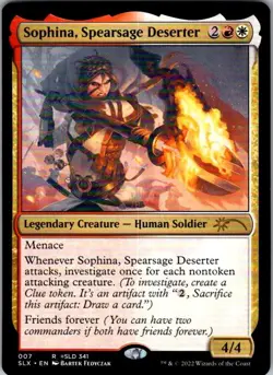 Magic | SLX | Sophina, Spearsage Deserter | 7 | NM - Image 1