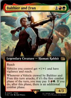 Magic | FIN | Balthier and Fran (Extended Art) | 477 | NM - Image 1