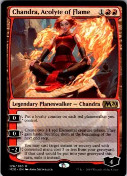 Magic | M20 | Chandra, Acolyte of Flame | 126 | NM - Image 1