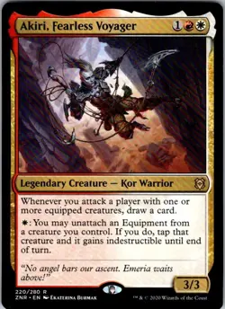 Magic | ZNR | Akiri, Fearless Voyager | 220 | NM - Image 1