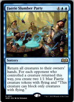 Magic | WOE | Faerie Slumber Party | 311 | NM - Image 1