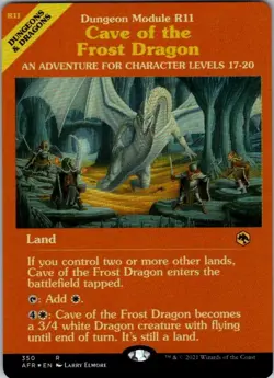 Magic | AFR | Cave of the Frost Dragon (Dungeon Module) | 350 | LP Foil - Image 1