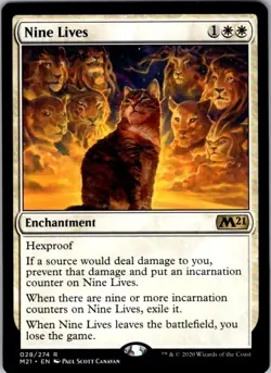 Magic | M21 | Nine Lives | 28 | NM - Image 1
