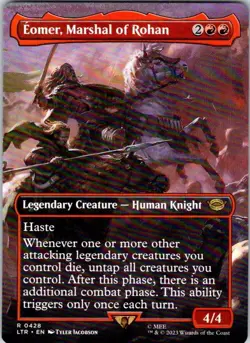 Magic | LTR | Eomer, Marshal of Rohan (Borderless) | 428 | NM - Image 1