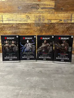 Magic The Gathering Horizon 3 Commander Deck Set - New Unopened, See Photos - Image 1