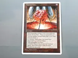 MTG - 4.ED. UNLIMITED (FWB/'95) - MANA VAULT - MANASCHATZ / NEVER PLAYED / NM - Image 1