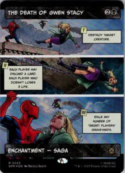 Magic | SPM | The Death of Gwen Stacy Borderless | 223 | NM | Foil - Image 1