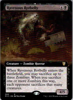 Magic | MIC | Ravenous Rotbelly (Extended Art) | 60 | NM - Image 1