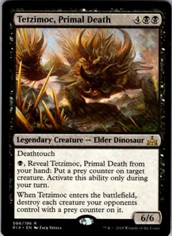 Magic | RIX | Tetzimoc, Primal Death | 86 | LP - Image 1
