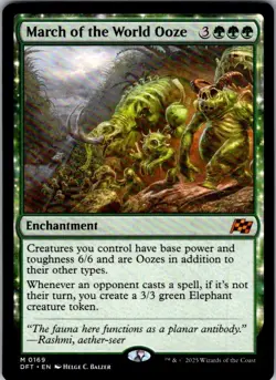 Magic | DFT | March of the World Ooze | 169 | NM - Image 1