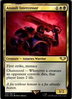 Magic | 40K | Assault Intercessor | 104 | NM - Image 1