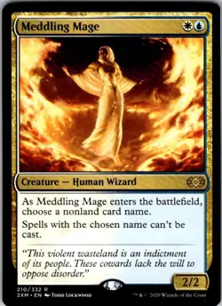 Magic | 2XM | Meddling Mage | 210 | NM - Image 1