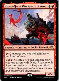 Magic | NEO | Goro-Goro, Disciple of Ryusei | 145 | NM - Image 1