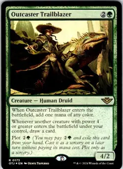 Magic | OTJ | Outcaster Trailblazer | 173 | NM | Foil - Image 1