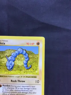 Pokemon Cards: Base Set 1st Edition Common: Onix 56/102 - Image 3
