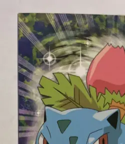 Ivysaur #02 Pokemon Topps TV Animation Edition Blue Logo 1999 NM - Image 5