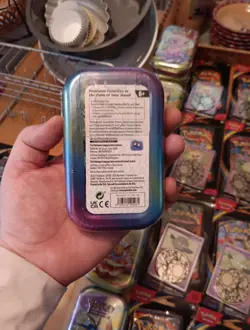 Pokemon TCG Scarlet & Violet 151 Prismatic Evolutions Mini Tin Flareon Sealed - Image 2