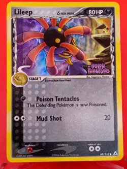 Lileep Stamped Reverse Holo 68/110 EX Holon Phantoms NM-LP Pokemon TCG - Image 1