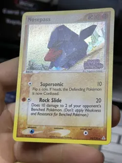 Nosepass 25/110 EX Holon Phantoms 2006 Reverse Holo Pokemon Card TCG - Image 5