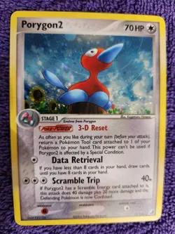 Porygon2 12/115 Unseen Forces Holo Rare Pokemon *NICE* - Image 1