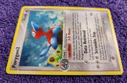 Porygon2 12/115 Unseen Forces Holo Rare Pokemon *NICE* - Image 2