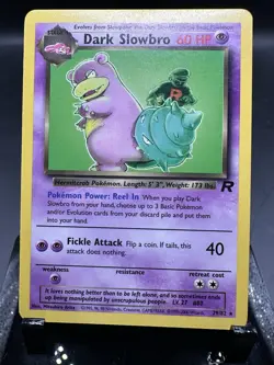 Dark Slowbro 29/82 - Team Rocket Set - Vintage - Pokemon TCG - Image 1