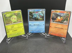 Chikorita 008 Tepig 029 Totodile 041 Cosmos Holo Promos Ascended Heroes Pokemon - Image 1