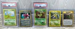 1998 Pokemon [PSA 7 Set] Rocket SCYTHER Holo & Vending Series + SCIZOR Corocoro - Image 4
