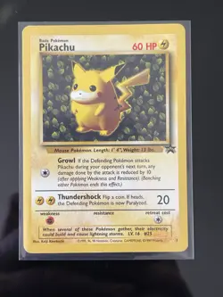 Pokemon Pikachu Wizards Black Star Promo “Ivy” 1999 - Image 1
