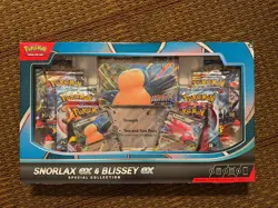 Pokemon Snorlax Ex & Blissey Ex Special Collection Box (NEW & SEALED) - Image 1