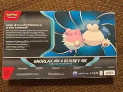 Pokemon Snorlax Ex & Blissey Ex Special Collection Box (NEW & SEALED) - Image 2