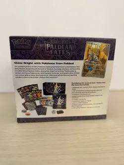 Pokemon TCG Scarlet & Violet Paldean Fates Elite Trainer Box ETB NEW/SEALED - Image 3