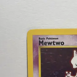 Pokemon Mewtwo Base Set 10/102 Holo 1999-2000 Wizards Copyright Holo Rare - Image 4