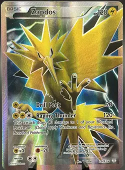 Zapdos 29/83 Generations Full Art Holo Rare Pokemon TCG NM - Image 1