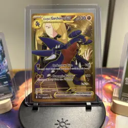 Pokemon TCG Destined Rivals Cynthia's Garchomp EX 241/182 Secret Rare NM - Image 1