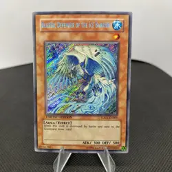 Yugioh Blizzed. Defender Of The Ice Barrier HA01-EN001 Secret Rare Exzellent - Image 1