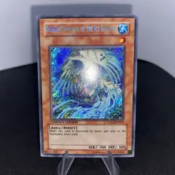 Yugioh Blizzed. Defender Of The Ice Barrier HA01-EN001 Secret Rare Exzellent - Image 2