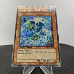 Yugioh Blizzed. Defender Of The Ice Barrier HA01-EN001 Secret Rare Exzellent - Image 4