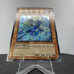 Yugioh Blizzed. Defender Of The Ice Barrier HA01-EN001 Secret Rare Exzellent - Image 5