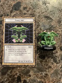 Yugioh Dungeon Dice Monsters DDM Feral Imp B2-08 - Image 1