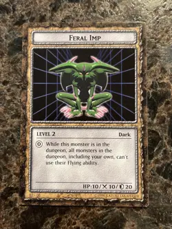Yugioh Dungeon Dice Monsters DDM Feral Imp B2-08 - Image 2