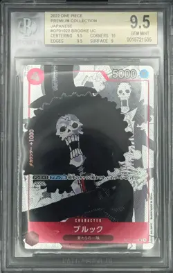 Brooke OP01-022 UNCOMMON 2022 One Piece JPN BGS 9.5 - Image 1